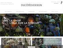 Tablet Screenshot of ducotedu-design.com